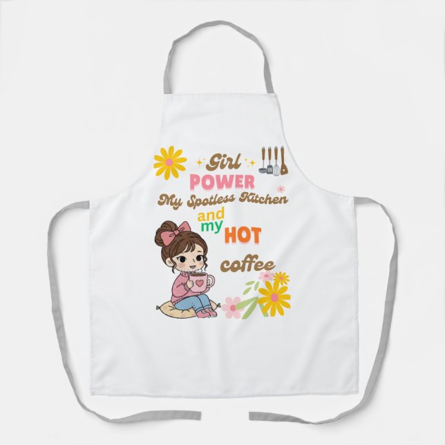 All-Over Print Apron, Medium Apron (Front)