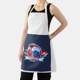 All-Over Print Apron, Medium Apron