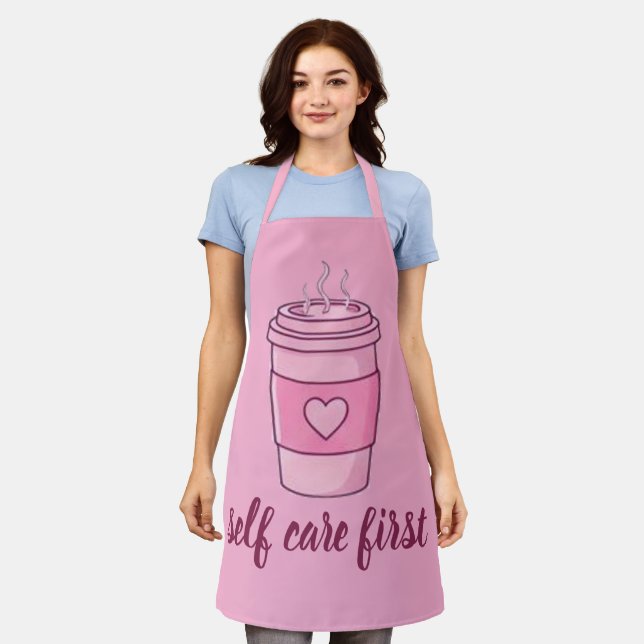 All-Over Print Apron, Medium Apron (Worn)