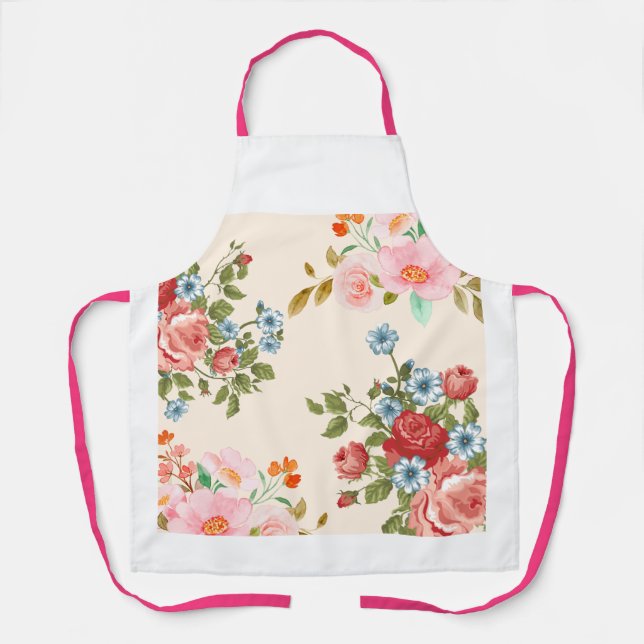 All-Over Print Apron, Medium Apron (Front)