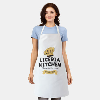 All-Over Print Apron, Medium Apron