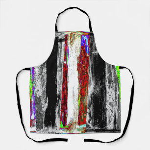 All-Over Print Apron – Reflection Layers