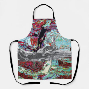 All‑Over Print Apron – Strata Pulse