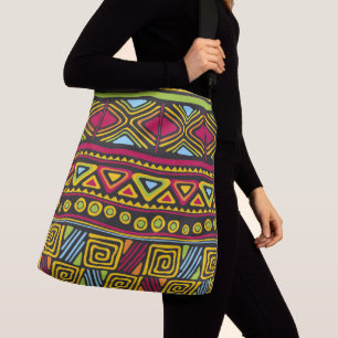 All-Over-Print Cross Body Bag, Large Crossbody Bag