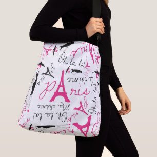 All-Over-Print Cross Body Bag, Large Crossbody Bag
