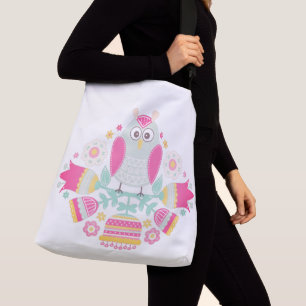 All-Over-Print Cross Body Bag, Large Crossbody Bag