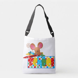 All-Over-Print Cross Body Bag, Medium Crossbody Bag