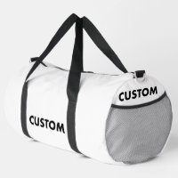 All Over Print Custom Duffel Bag Gym Bag 55L Large