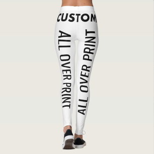 All Over Print Custom Leggings