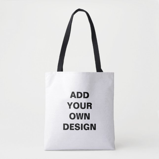 All-Over-Print Customisable Tote, Shoulder Tote Bag (Front)