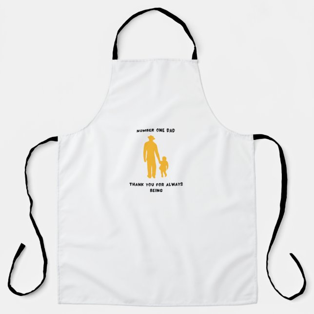 All-Over Print  Happy Day Dad apro Apron (Front)