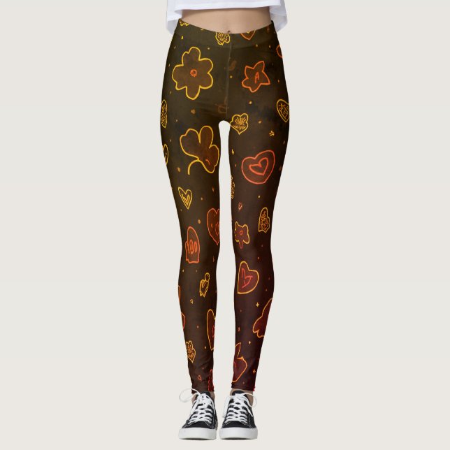 All-Over-Print Leggings (Front)
