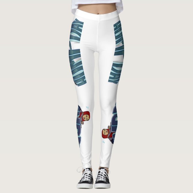 All-Over-Print Leggings (Front)