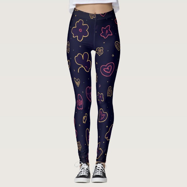 All-Over-Print Leggings (Front)