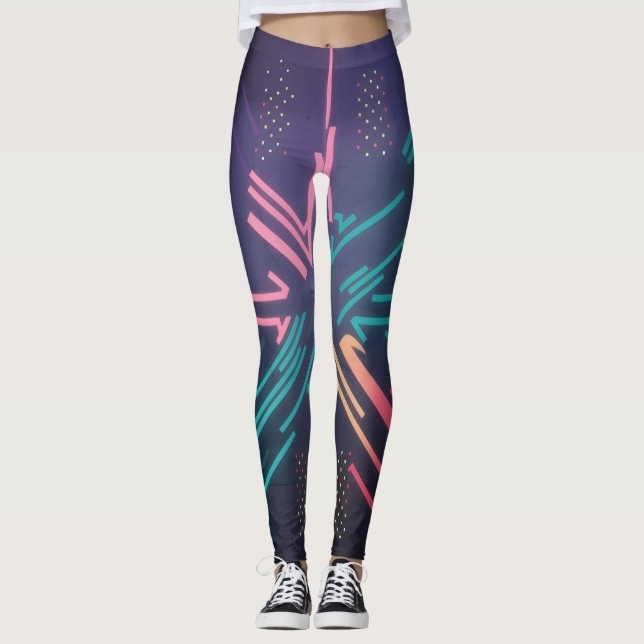 All-Over-Print Leggings (Front)