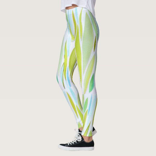 All-Over-Print Leggings Apple Splice (Left)
