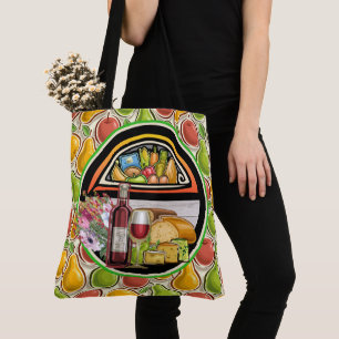 All Over Print Market Tote 3 - See Back Bag