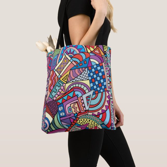 All-Over-Print Tote Bag – Medium (Close Up)
