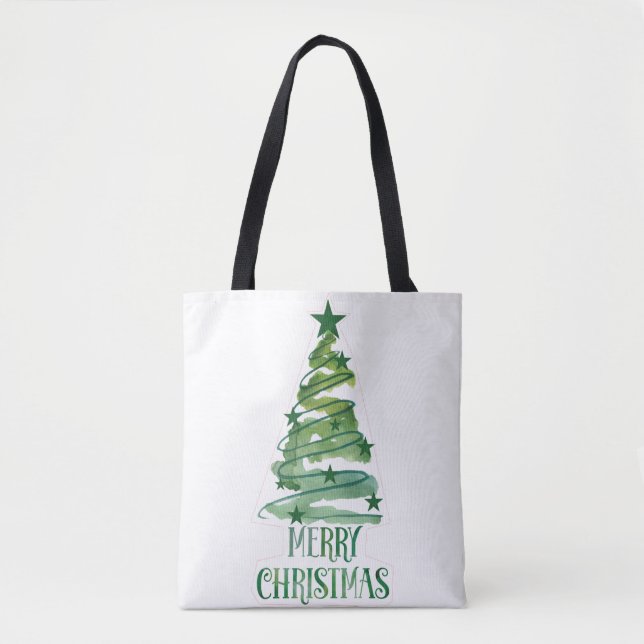 All-Over-Print Tote Bag, Medium Bag (Front)