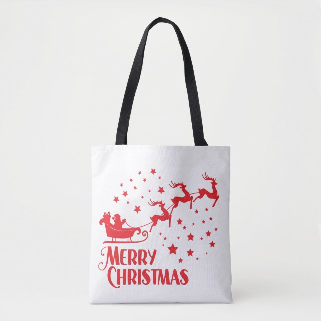 All-Over-Print Tote Bag, Medium Bag (Front)