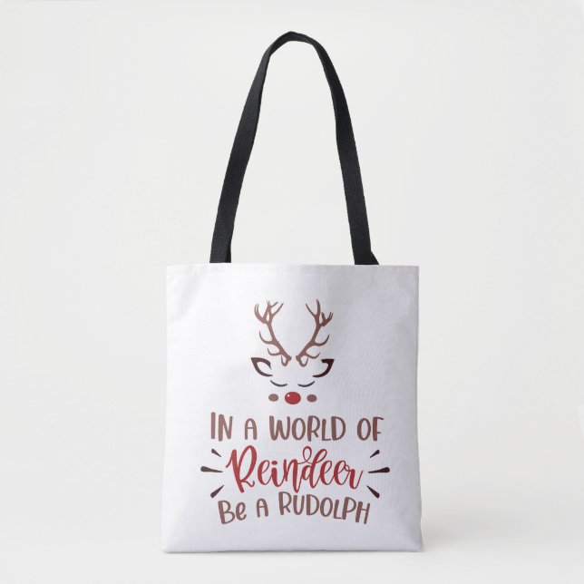 All-Over-Print Tote Bag, Medium Bag (Front)