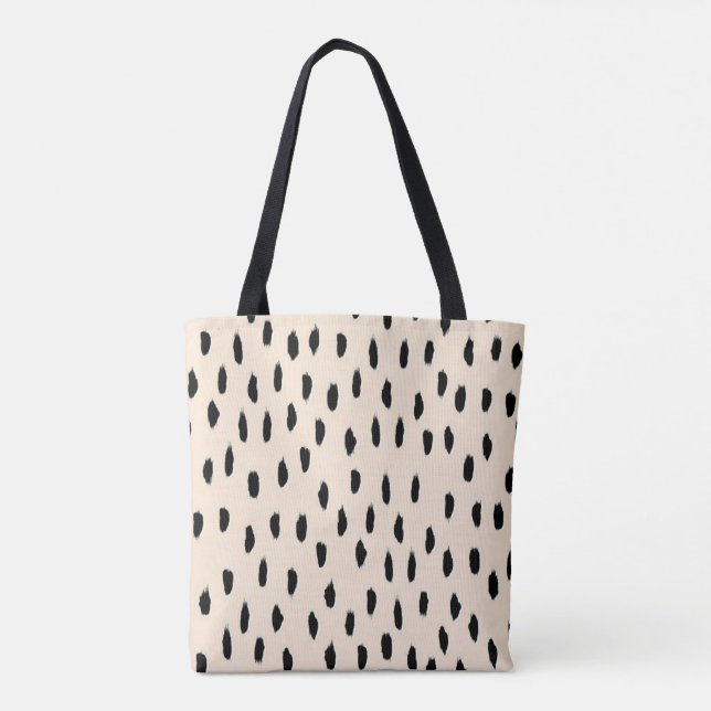 All Over Print Tote - Dots Bag (Back)