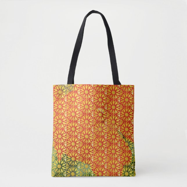 All-Over-Print Tote, Shoulder Tote Bag (Front)