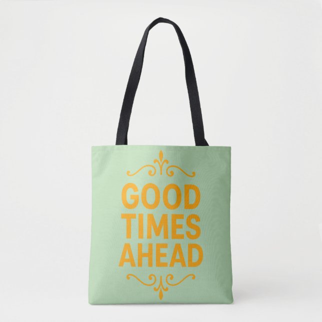 All-Over-Print Tote, Shoulder Tote Bag (Front)