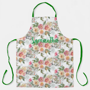 All over print with customisable text apron