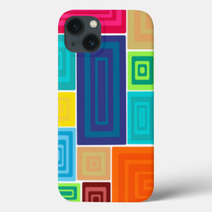 All Over Rectangles iPhone 13 Case