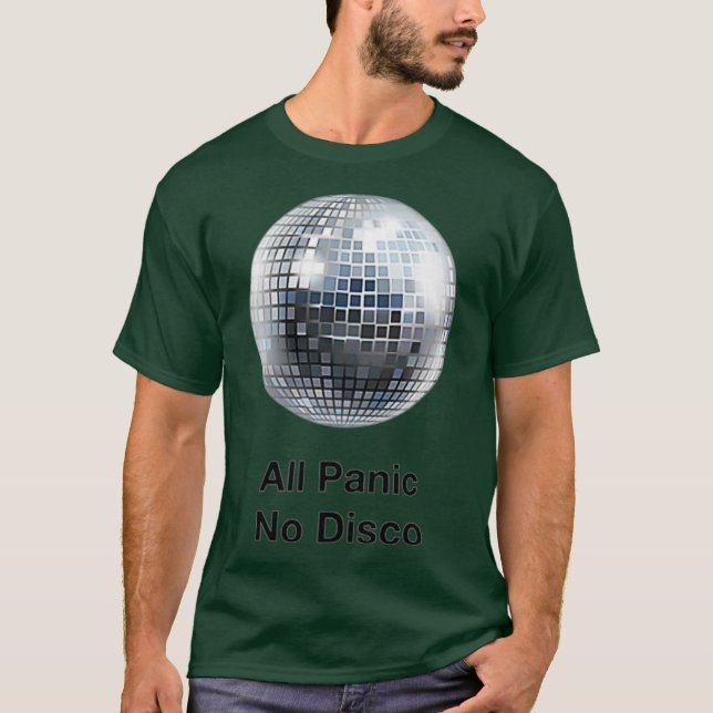 All Panic No Disco Club T-Shirt (Front)