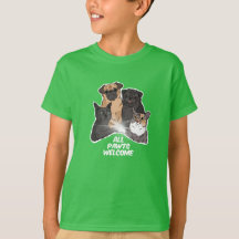 All Pawts Welcome Kids' Basic T-Shirt