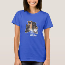 All Pawts Welcome Women's Basic T-Shirt