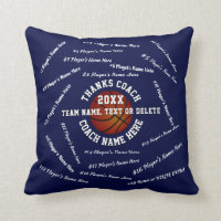 All Player's Names Basketball Gifts for Coaches