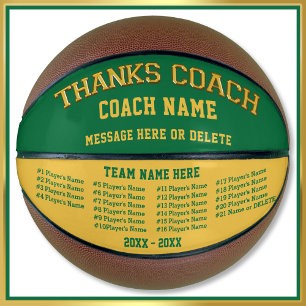 All Players Names Personalised Basketball Ball