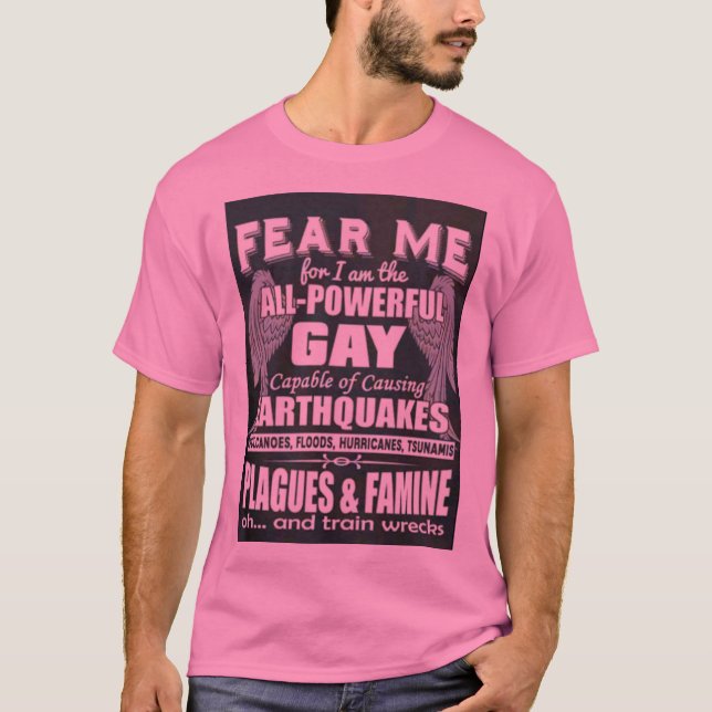 All-powerful Gay T-Shirt (Front)