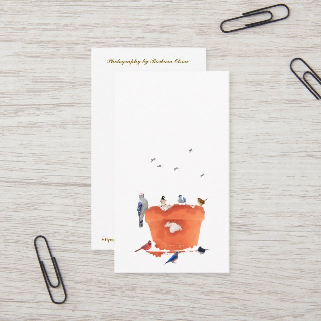 All purpose business card--room to write a note. card (Front/Back In Situ)