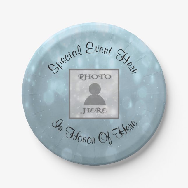 All Purpose Customise This Plate (Front)