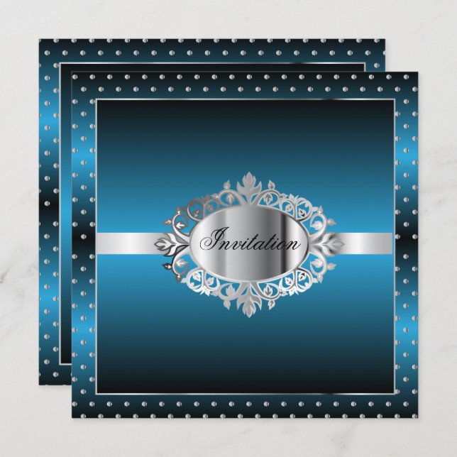 All Purpose Party Celebration | DIY Text Invitation (Front/Back)