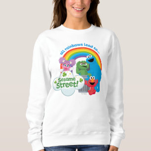All Rainbows Lead to Sesame Street Sweatshirt