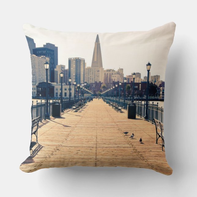 All roads lead to pyramid. cushion (Front)