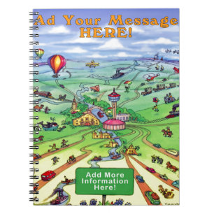 All Roads Lead to San Antonio Texas Spiral Notebook