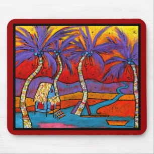 All Roads Lead to the Beach Mouse Pad - 9.25" x 7.