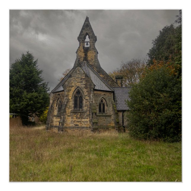 All Saints Church, Whitley Poster (Front)