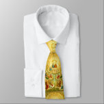 ALL SAINTS DAY ANGELS HEAVEN TIE<br><div class="desc">This is a beautiful image of the communion of all the saints and angels adoring the Holy Trinity in Heaven. Perfect image to celebrate All Saints' Day!</div>