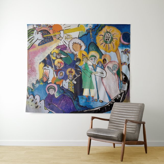 All Saints Day I | Kandinsky | Tapestry (In Situ (Horizontal))