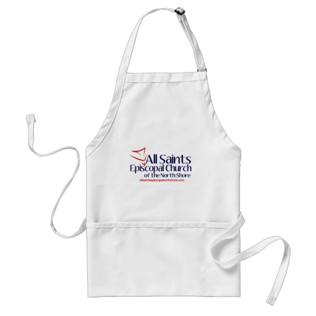 All Saints Vertical Logo Standard Apron (Front)