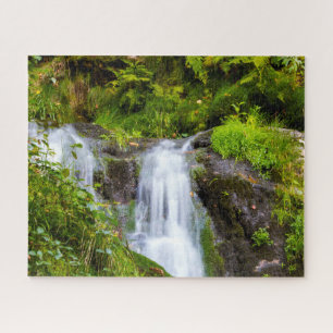 All Saints Waterfall Black Forest Germany. Jigsaw Puzzle