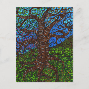 All Seasons Tree Postcard