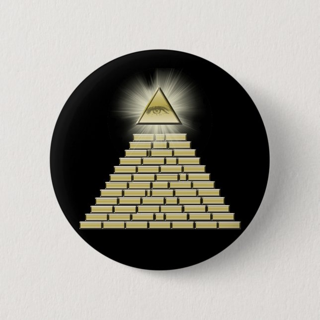 All Seeing Eye Button (Front)